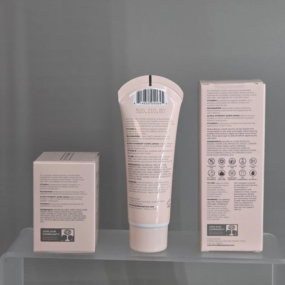 Global‎ Beauty Care Skincare Set Unisex OS Vitamin C Glowing Brightening Routine